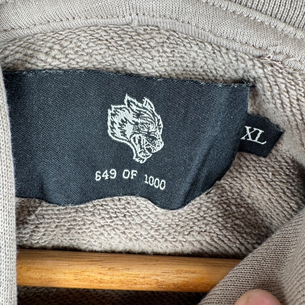 Darc Sport Wolves Club Hoodie Size XL Limited Edition Streetwear Bodybuilding - Picture 4 of 11